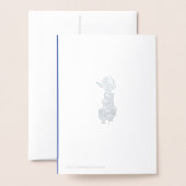 ネズミ遊コンサート 箔カード (裏面封筒付き)