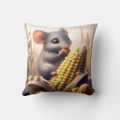ネズミ食べのトウモロコシ クッション (裏面)