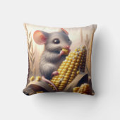ネズミ食べのトウモロコシ クッション (正面)