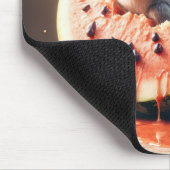 ネズミ食べズスイカ マウスパッド (コーナー)