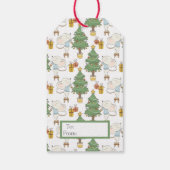 ネズミ飾はクリスマスツリー ギフトタグ (裏面)