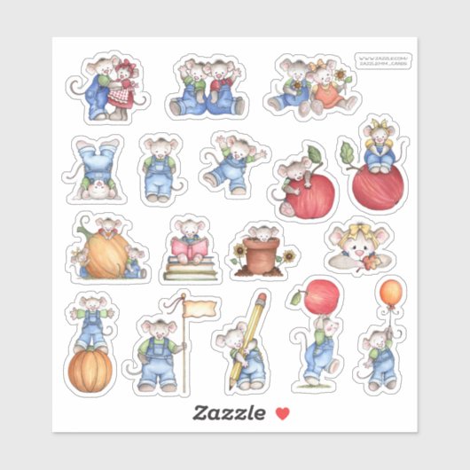 ネズミ シール (シート)