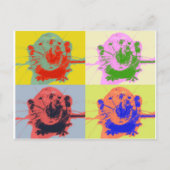 ネズミ ポストカード (正面)