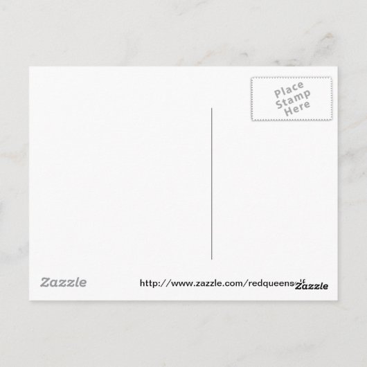 ネズミ ポストカード (裏面)