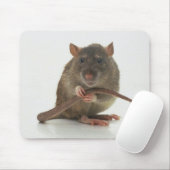 ネズミ!!! マウスパッド (マウス)