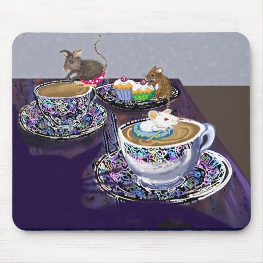 ネズミ マウスパッド (正面)