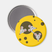 ネズミ マグネット (正面/裏面)