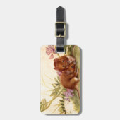 ネズミ ラゲッジタグ (正面縦)