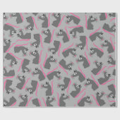 ネズミ ラッピングペーパー (フラット)