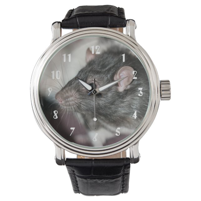 ネズミ 腕時計 (正面)