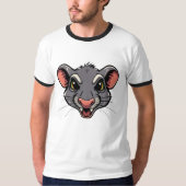 ネズミ Tシャツ (正面)