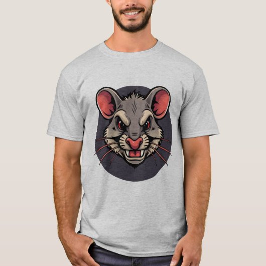 ネズミ Tシャツ (正面)