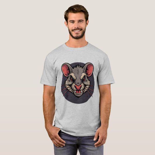 ネズミ Tシャツ (正面フル)