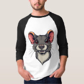 ネズミ Tシャツ (正面)