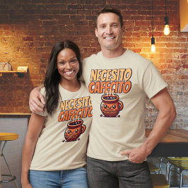 ネセシトカフェデオラスペインの Tシャツ