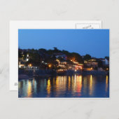 ネセバル夜 ポストカード (正面/裏面)