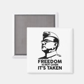 ネタジスバッシュチャンドラボース引用文インディアンリーダー マグネット (正面/裏面)