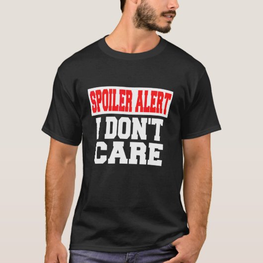ネタバレ注意なんて気にしない エモ着物 Tシャツ (正面)