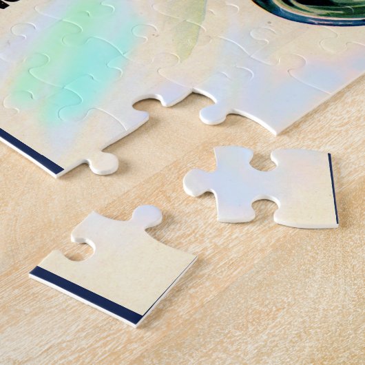 ネックを壊す第二次世界大戦の軍の航空 ジグソーパズル (側面)