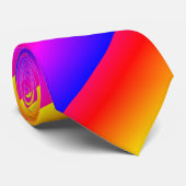 ネックカラフルタイのレインボーカラー ネクタイ (ロール)