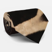 ネックタイのゼブラプリント ネクタイ (ロール)