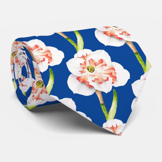 ネックタイの水仙(C) ネクタイ (ロール)