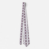 ネックタイエレガントコレクション：グラフィックカスタムデザイン ネクタイ (裏面)