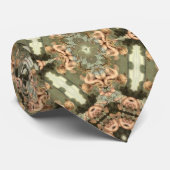 ネックタイベージュの水色 ネクタイ (ロール)