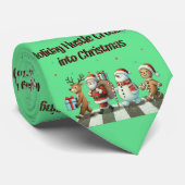 ネックタイホリデーハッスルクロッシングにクリスマス ネクタイ (ロール)
