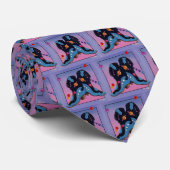 ネックタイ – ミッドナイトカウボーイブーツ ネクタイ (ロール)