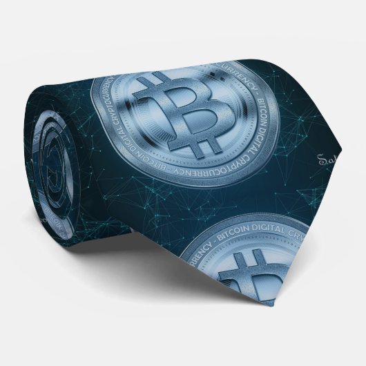 ネックタイ「中本聡さんのビットコイン」 ネクタイ (ロール)