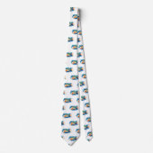 ネックタイ – 水彩シリーズ：コイ ネクタイ (正面)