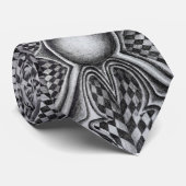 ネックタイ、白黒 ネクタイ (ロール)