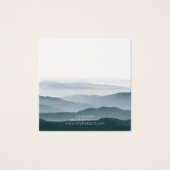 ネックレスイヤリングディスプレイカード・パステル山脈 (裏面)