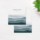 ネックレスイヤリングディスプレイカード・パステル山脈 (デスク)