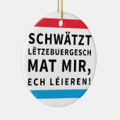 ネックレスオーナメント話リュクセンブルギッシュ セラミックオーナメント (右)