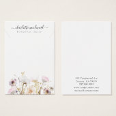 ネックレスジュエリーピンク金ゴールドグリッターワイルドフラワー (正面&裏面)