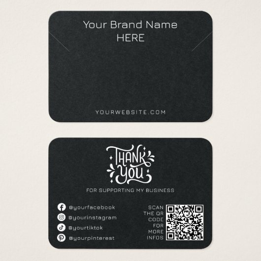 ネックレスジュエリーモダン表示シンプル白黒 (正面&裏面)