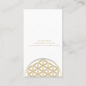 ネックレスディスプレイカード・金ゴールドブルメデレベンス 名刺 (裏面)