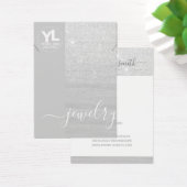 ネックレスディスプレイグラモールシルバーグリッターグラム (デスク)