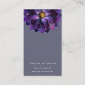 ネックレスディスプレイ、神秘的なロータスマンダラクレフター 名刺 (正面)