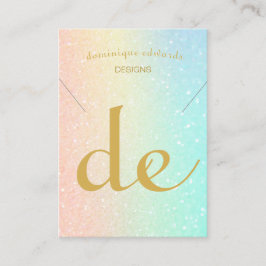 ネックレスモダンディスプレイ 名刺