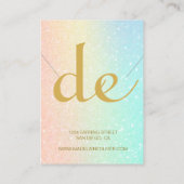 ネックレスモダンディスプレイ 名刺 (裏面)