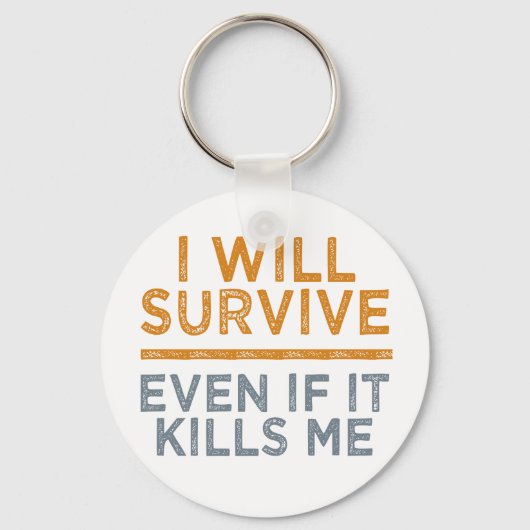 ネックレス生き延びする キーホルダー (正面)