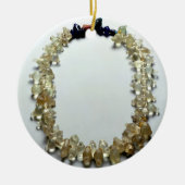 ネックレス、Pritluryから、鉄器時代、紀元前の4世紀 セラミックオーナメント (正面)