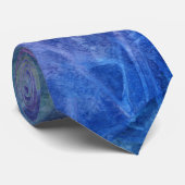 ネック·タイ·メカジュアルン:染料ろうけつ染め色コスモス ネクタイ (ロール)