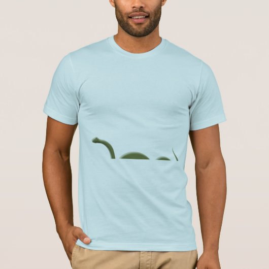ネッシーが見つかった Tシャツ (正面)