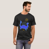 ネッシーをいじる Tシャツ (正面フル)