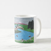 ネッシーを探して コーヒーマグカップ (正面右)