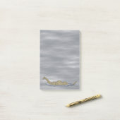 ネッシー・ザ・ロック・ネス・モンスター ポストイット (デスク上)